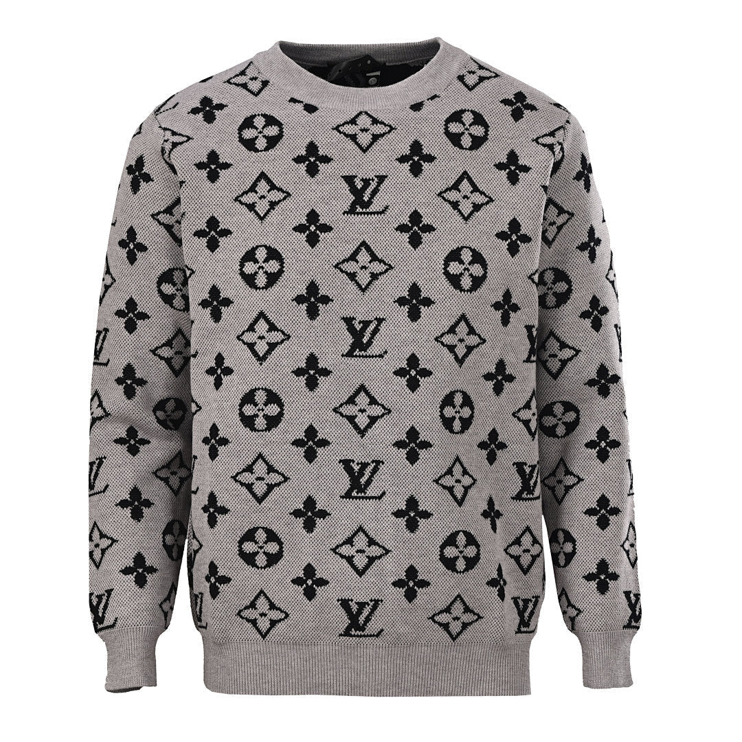 Louis Vuitton Monogram Jacquard Cotton Sweatshirt