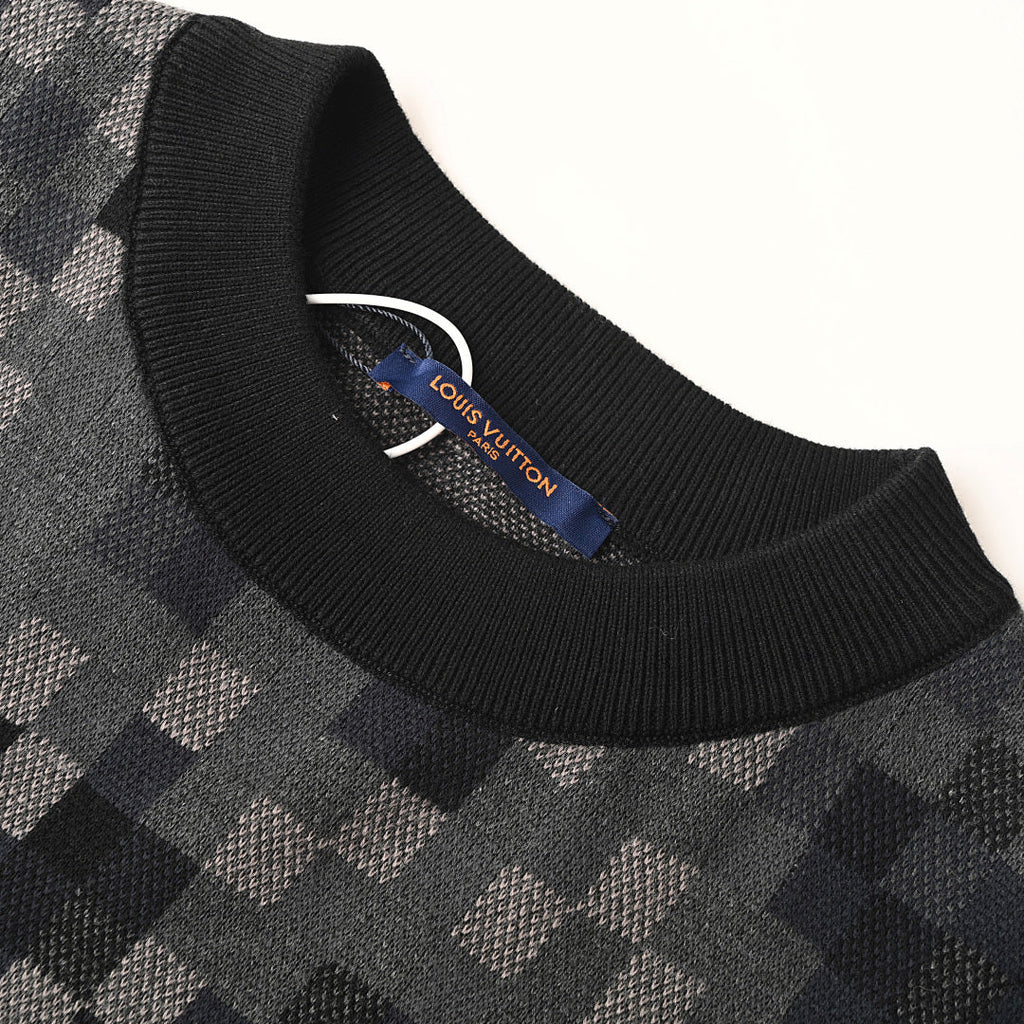 Louis Vuitton Monogram Jacquard Cotton Sweatshirt